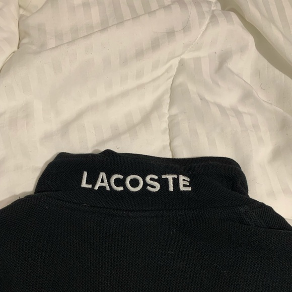 Lacoste cropped long sleeve top - Picture 3 of 3